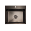 5050BL Single Bowl Nano Black