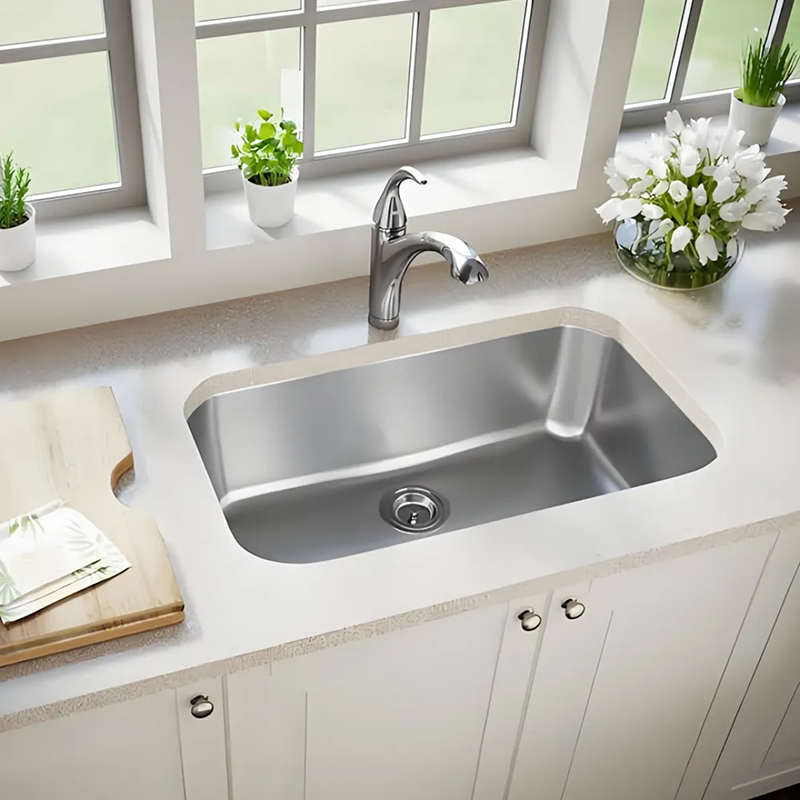6845 Drawn Sink Stainless Steel