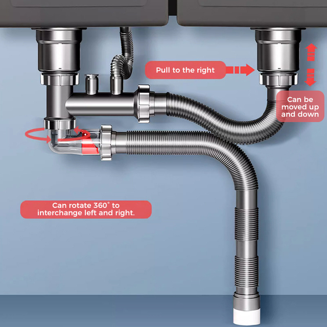 Double Strainers Syphon