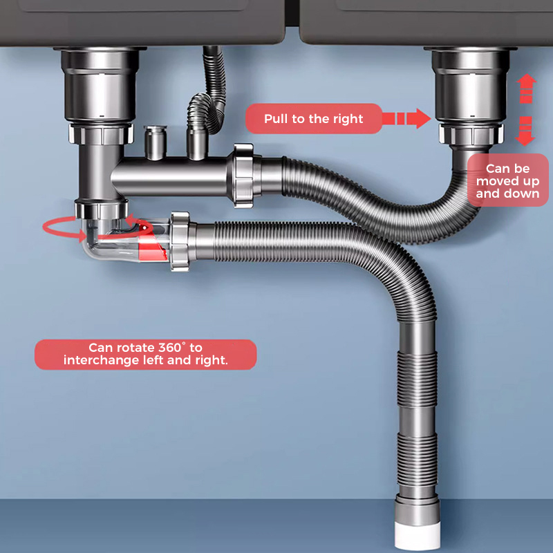 Double Strainers Syphon