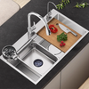 Drop in Big Bowl Kitchen Sink with Workstation