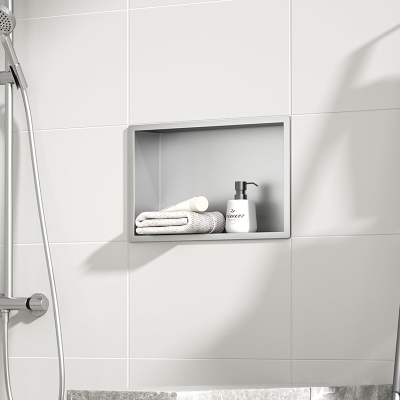 Stainless Steel Wall Niche18⧹＂ × 12⧹＂ Brushed
