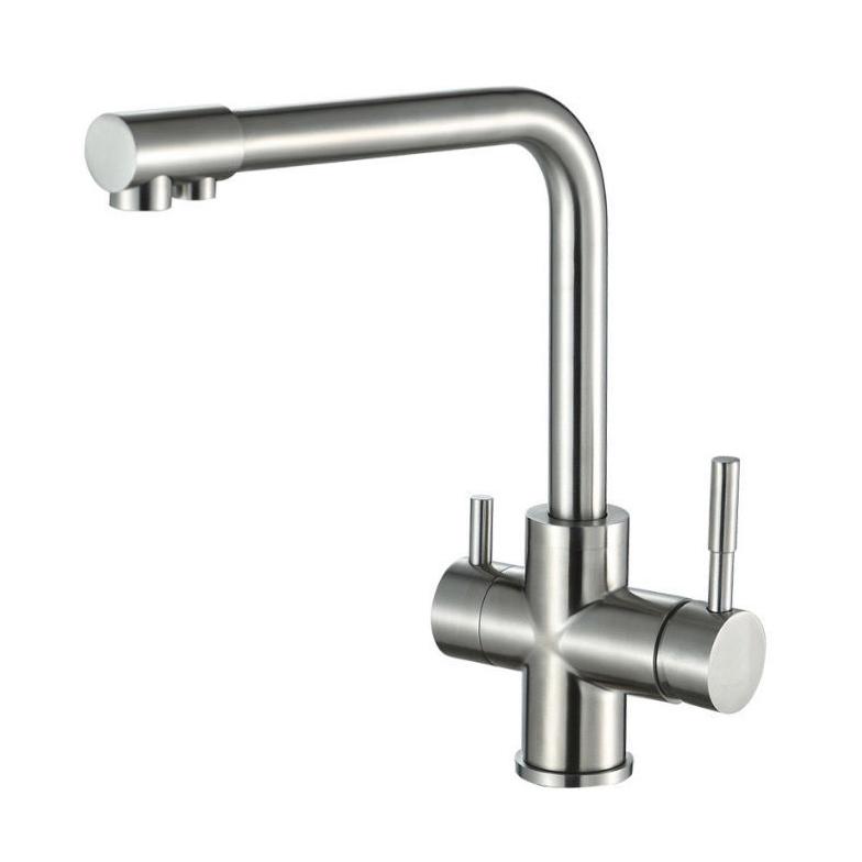 1218 Kitchen Sink Faucet Mixer with Purify Water Pipe
