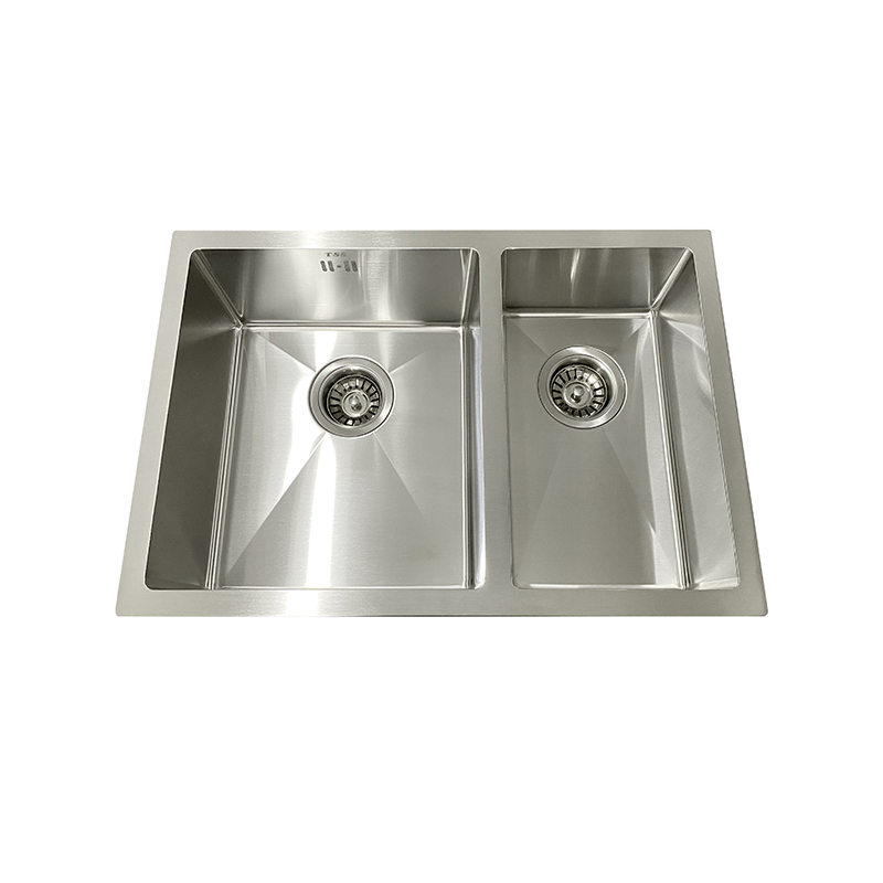 6544BR under Mount Double Bowl