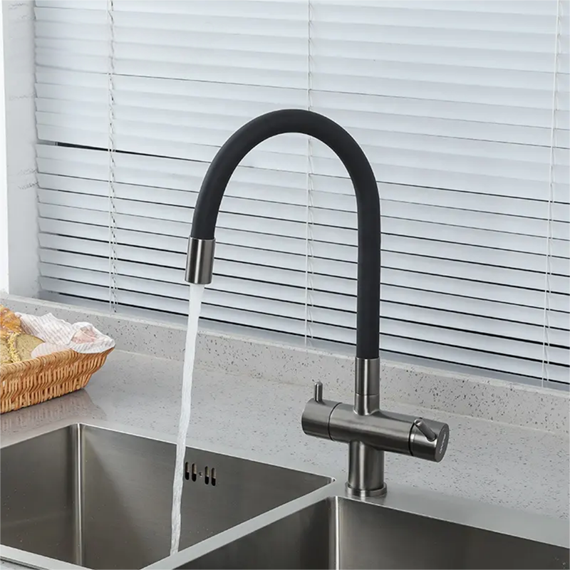 Silicone Hose Faucet with Purified Water