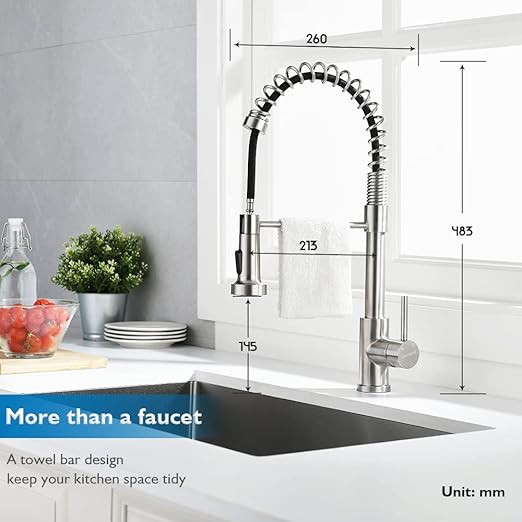 Pull Out 2-Mode Sprayer Laundry Faucet