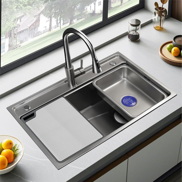 New Single Bowl with Accessories