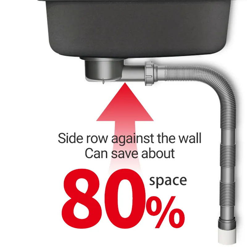 Single Drain Syphon