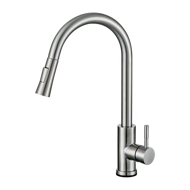 Pull Out 360° Swivel Spout Kitchen Faucet