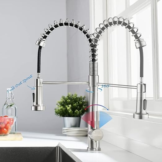 Pull Out 2-Mode Sprayer Laundry Faucet