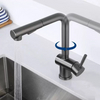 Pull Out 360° Swivel Spout Kitchen Faucet
