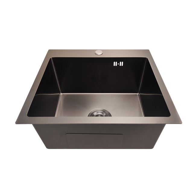 5050BL Single Bowl Nano Black