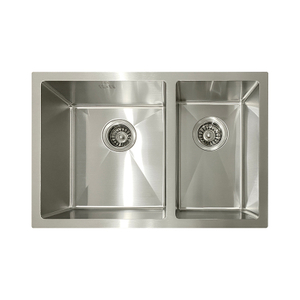 6544BR under Mount Double Bowl