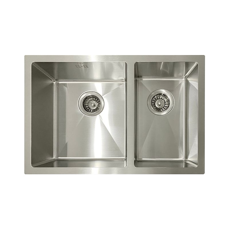 6544BR under Mount Double Bowl