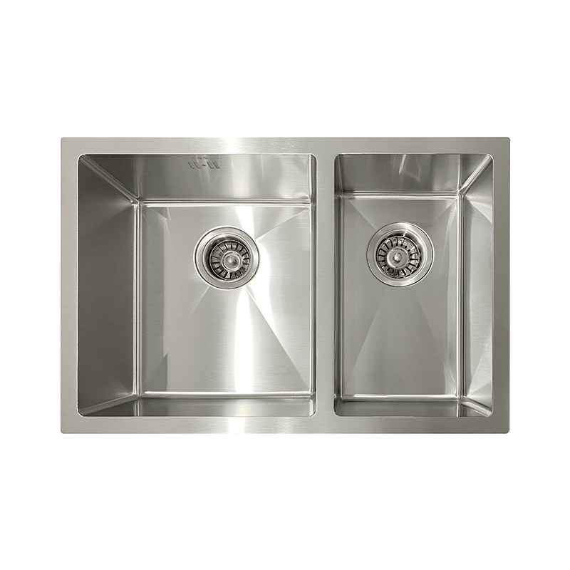 6544BR under Mount Double Bowl