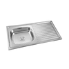 10050B Single Bowl with Drainboard